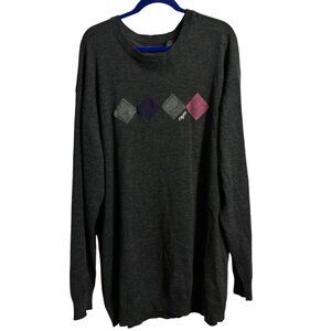 Vintage Enyce Men’s Sweater Wool‎ Blend 3XL Winter Sports Ski Snow Skate Y2k 90s